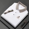 Ravicos Premium Coral Polo T-Shirt with Beige Collar | Men's Cotton Regular Fit Half Sleeve Polo
